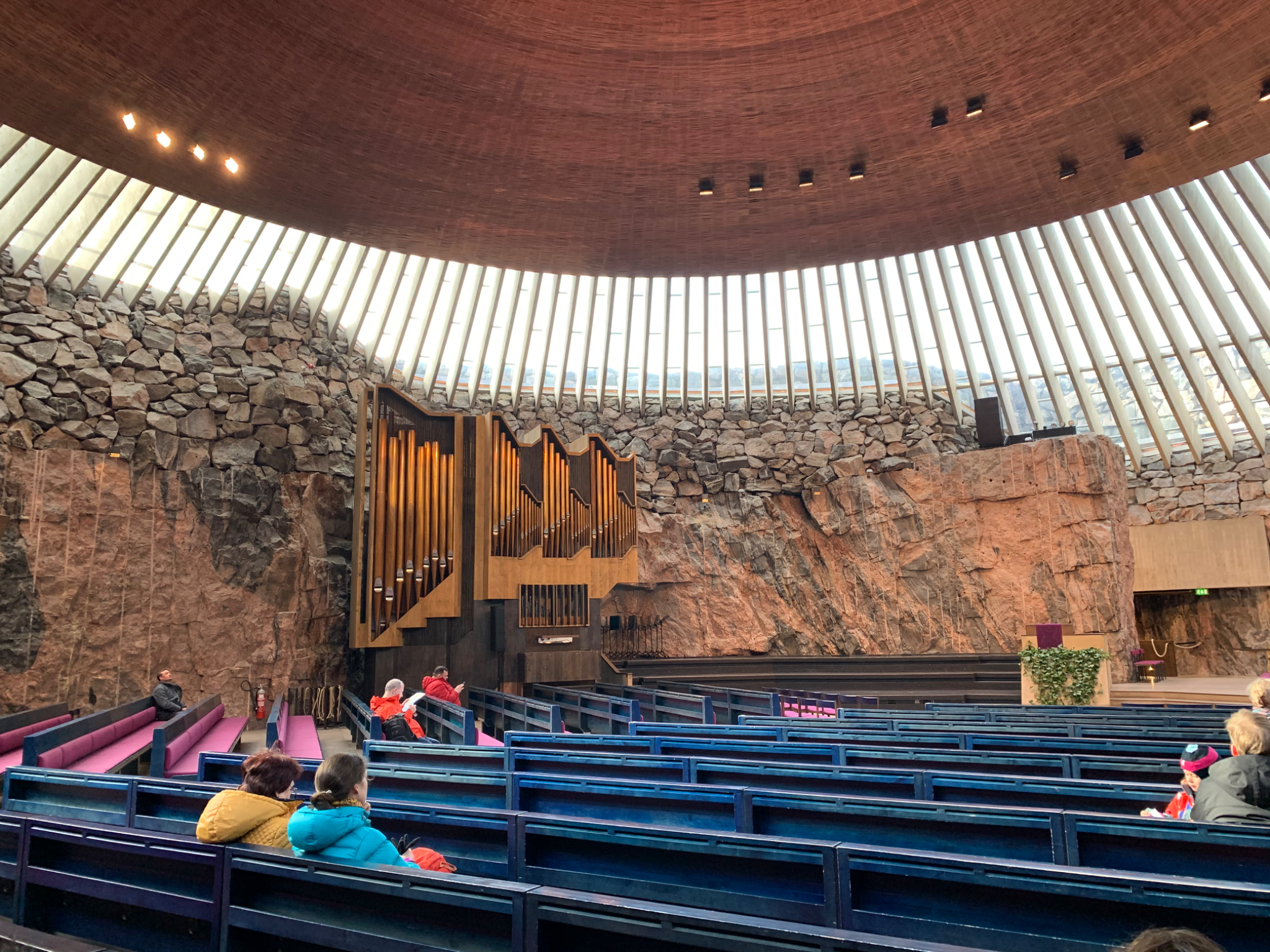 Inside Church of the Rock